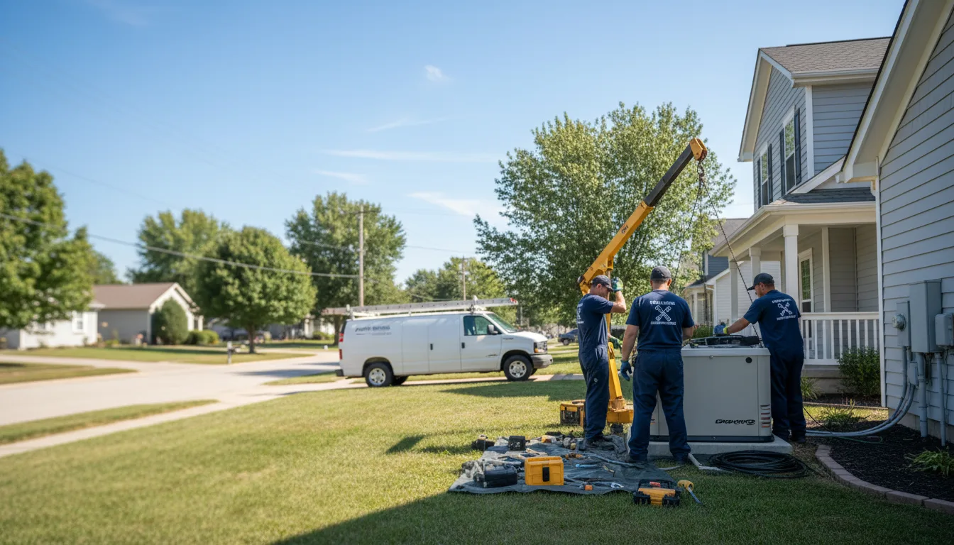 Generator Installation in Tehuacana, TX near me